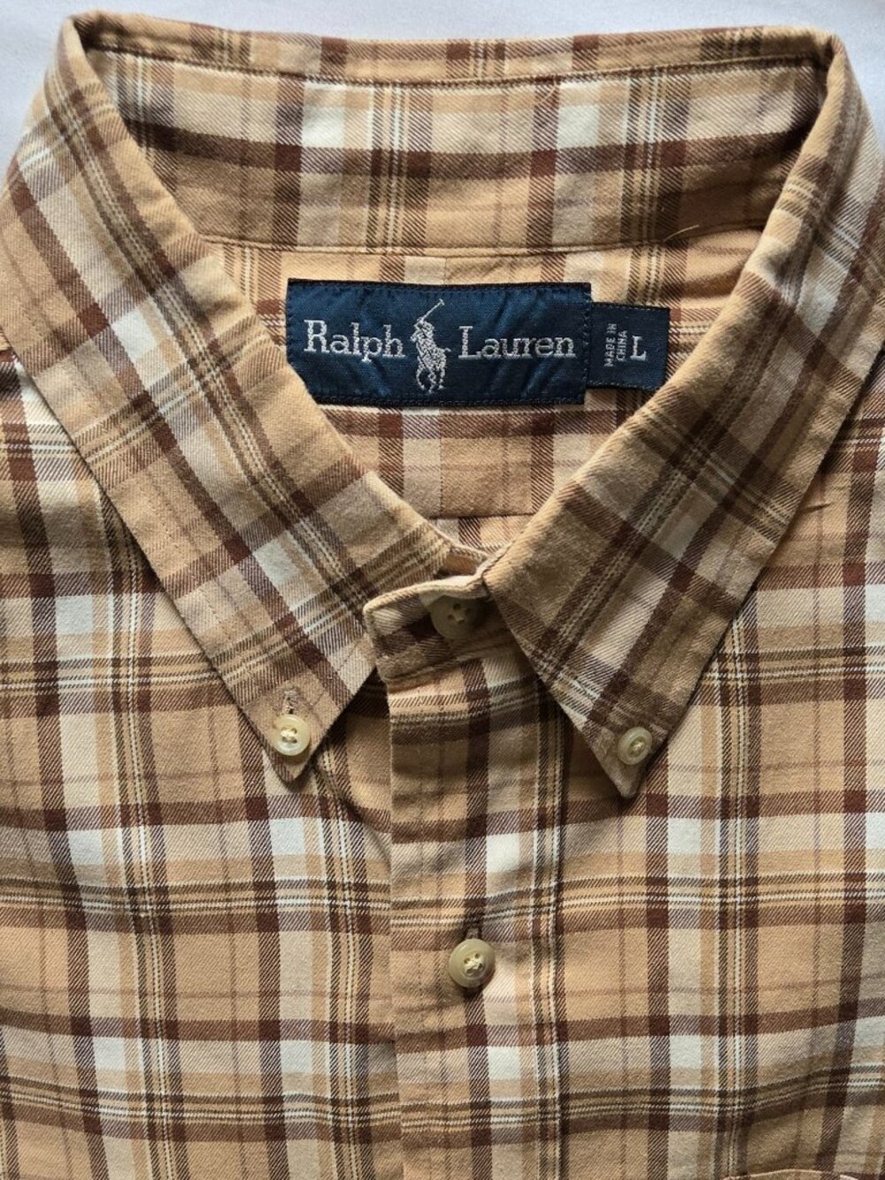Polo Ralph Lauren Soft Cotton Twill Plaid